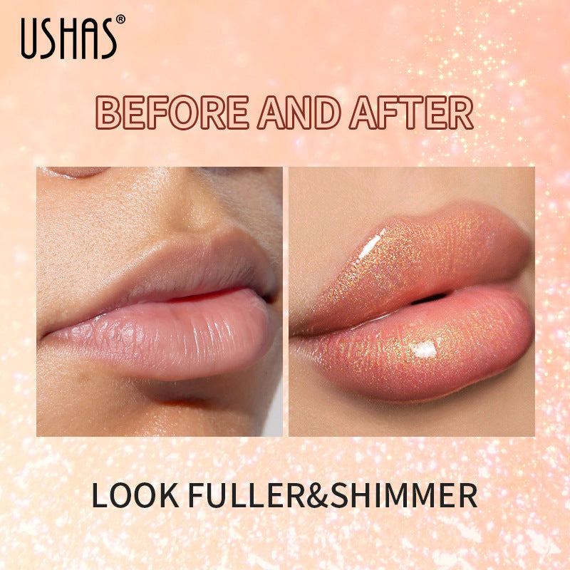 USHAS Cross-Border Hot Selling Shimmer Lip Gloss