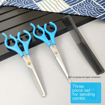 Kids Haircut Scissors Set with Comb for Pets and Babies