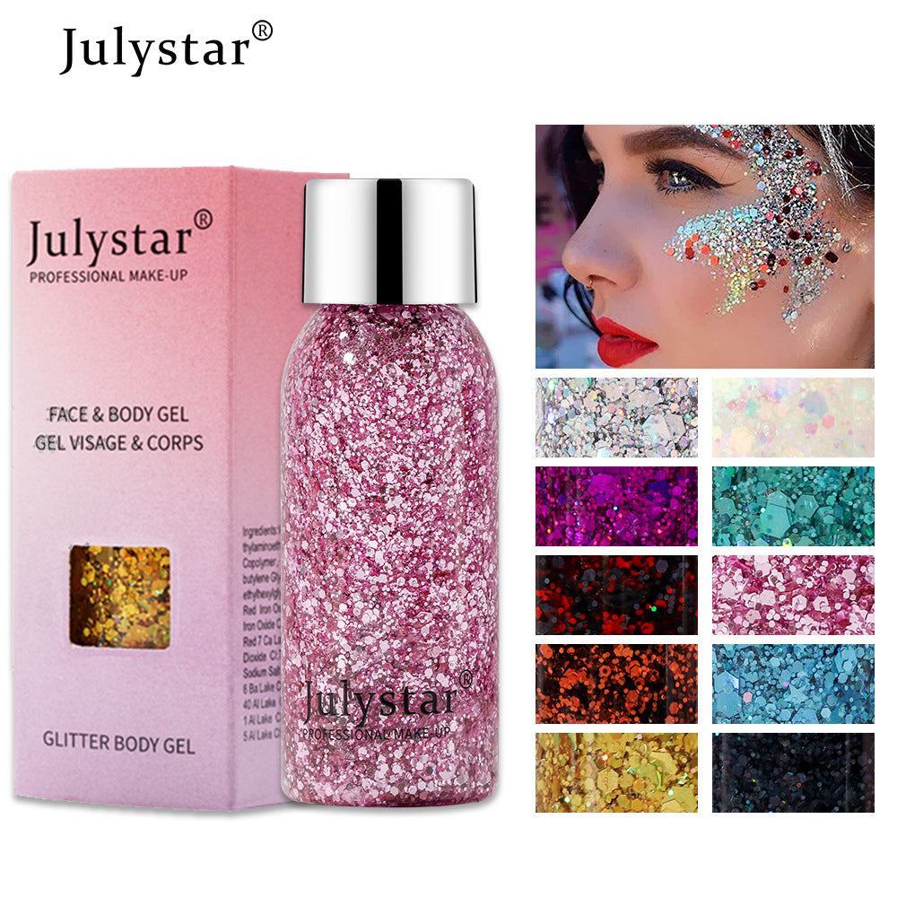 Body Gel Glitter European Style Eyeshadow Makeup