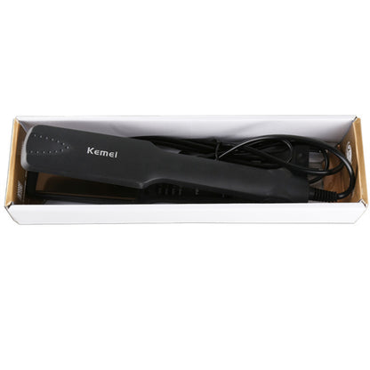 Electric Hair Straightener with Curling Feature