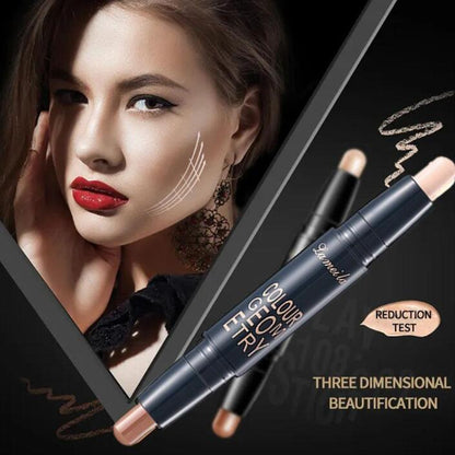 Double-Ended Highlighter and Contour Makeup Stick