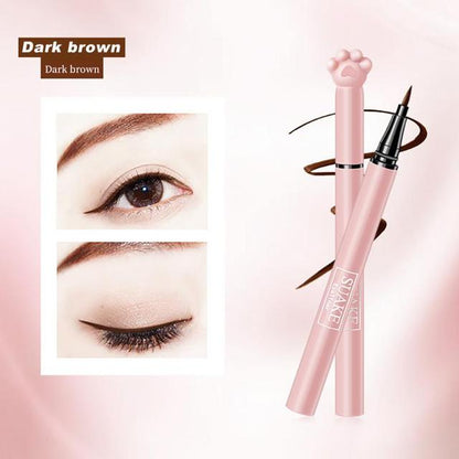 Waterproof Black Brown Liquid Eyeliner Pen for Makeup