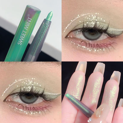Shiny Chameleon Eyeliner Pencil - Glitter Waterproof Makeup