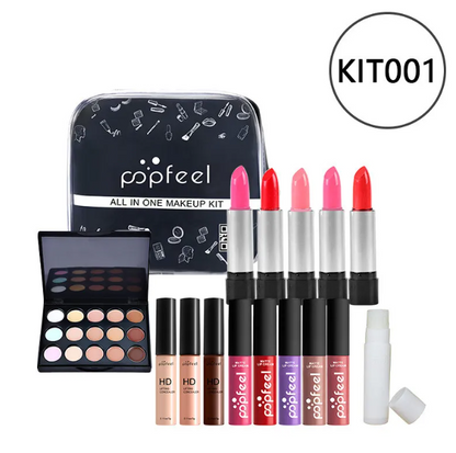 Beginner's Complete Makeup Set – Concealer, Eyeliner & Brow Pencil