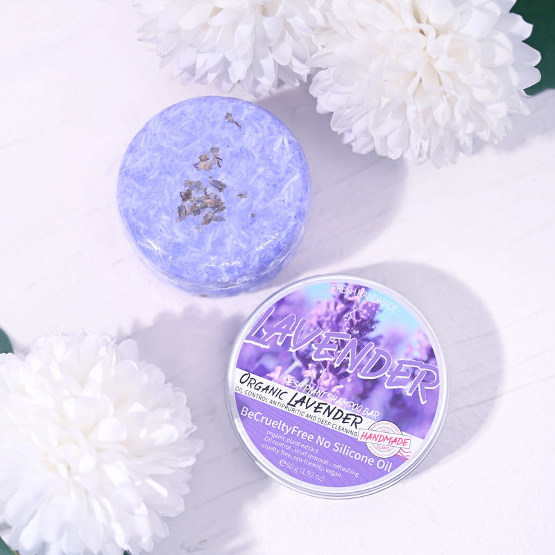 Lavender Handmade Shampoo Soap Bar for Moisture Control