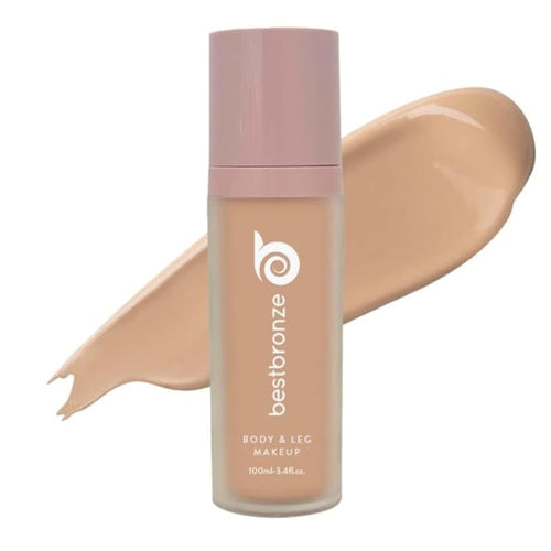Best Bronze Bombshell Body & Leg Makeup - Waterproof Leg Makeup & Body Foundation - Body Makeup for Scars Varicose Veins Cover Up & Leg Concealer (N7 Light Natural)
