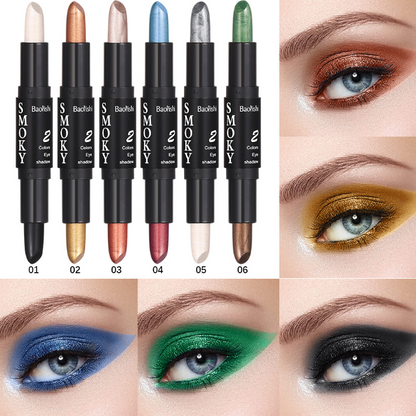 Dual-ended Makeup Concealer and Highlighter Stick