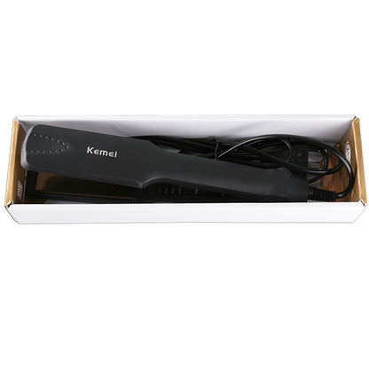 Electric Hair Straightener with Curling Feature
