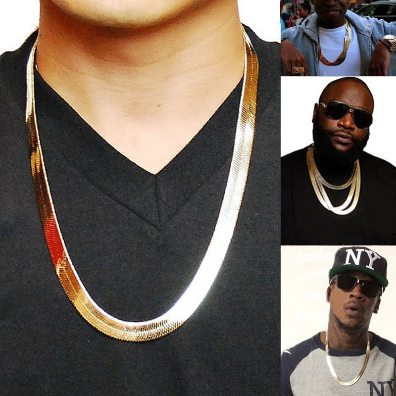 2020 Punk Style Men's Necklace with Copper Chain