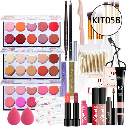Beginner's Complete Makeup Set – Concealer, Eyeliner & Brow Pencil