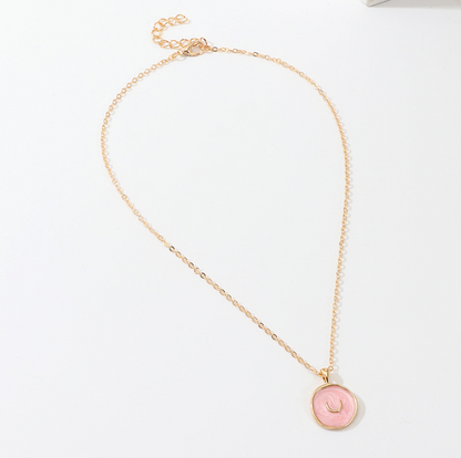 Stylish Alloy Star and Moon Layered Pendant Necklace