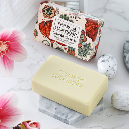 Handmade Cold Process Soap with Essential Oils 150g