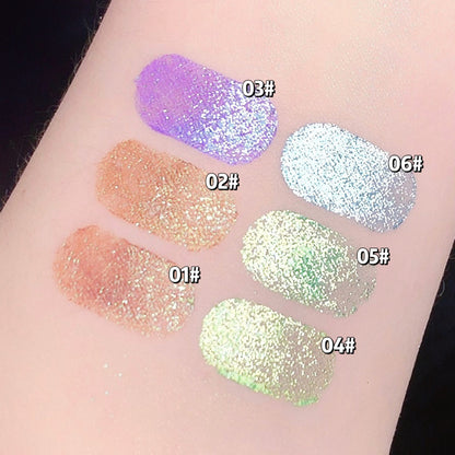 Shiny Chameleon Eyeliner Pencil - Glitter Waterproof Makeup