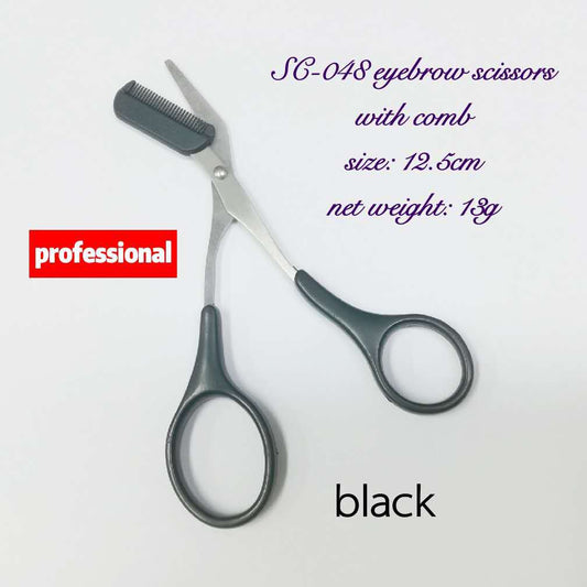 MeiDian Brand Eyebrow Scissors with Comb - Makeup Tool
