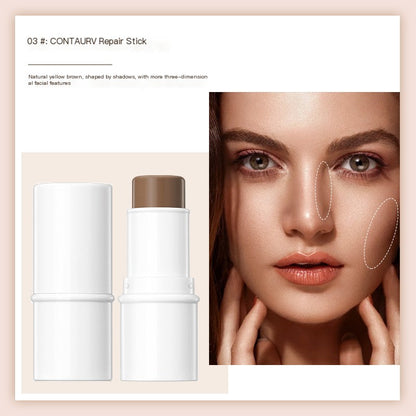 Double Head Blusher Stick for Natural Contour Makeup