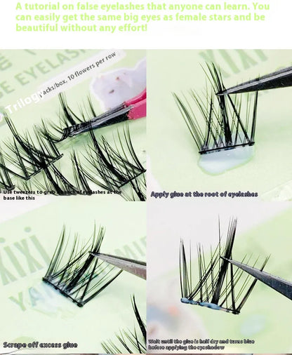 False Cluster Eyelashes