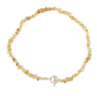 Natural Stone Bead Necklace
