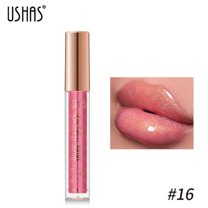 USHAS Cross-Border Hot Selling Shimmer Lip Gloss