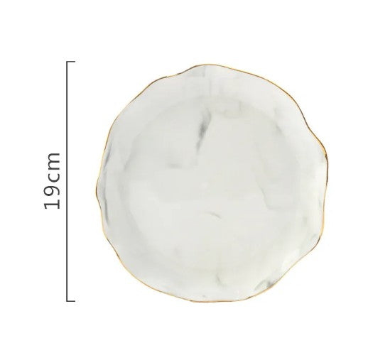 Marble Stand Jewelry Tray