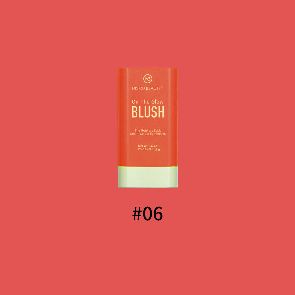 Cross-Border Makeup Natural Matte Blush Stick (6 Colors)