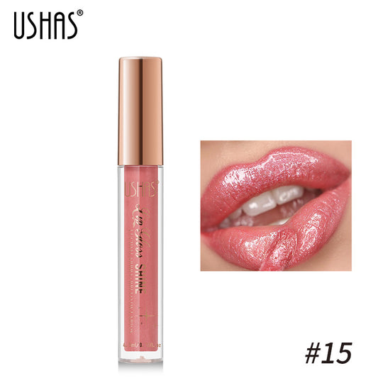 USHAS Cross-Border Hot Selling Shimmer Lip Gloss