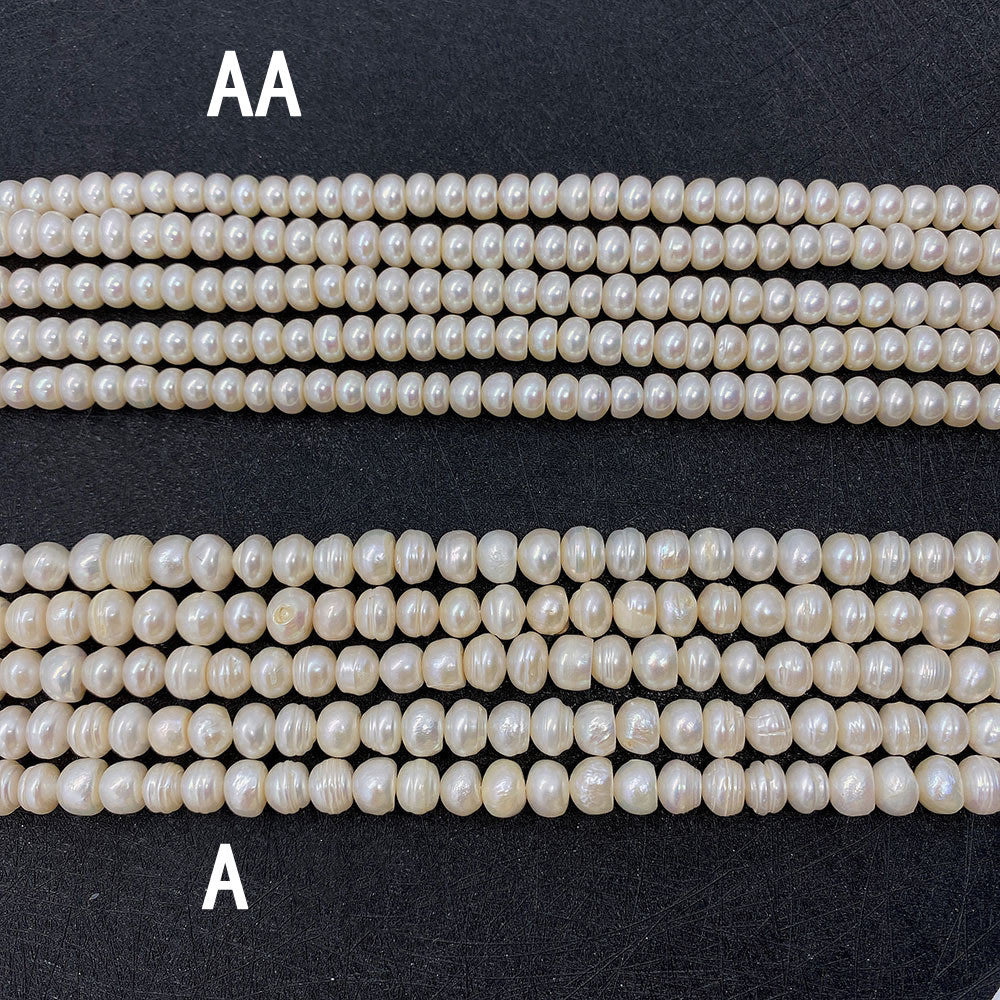 Natural Freshwater Pearl Loose Bead Necklace Accessories