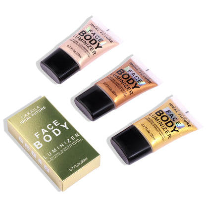 Glow Highlighter Liquid Makeup Contour Shimmer Powder