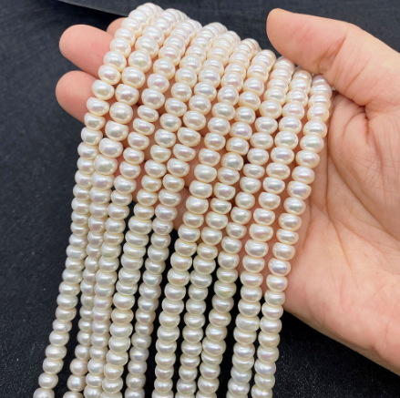 Natural Freshwater Pearl Loose Bead Necklace Accessories