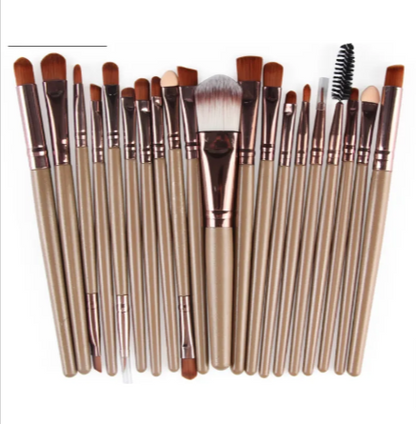 Makeup Brush Set – Loose Powder, Blush & Eyeshadow Brushes