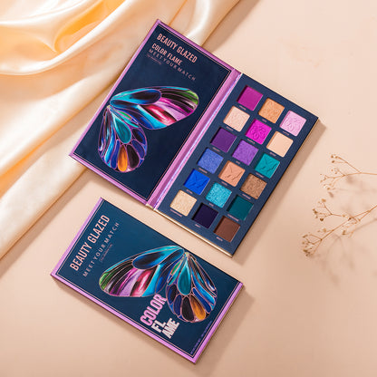 18-Color Butterfly Flame Eyeshadow Palette for Makeup
