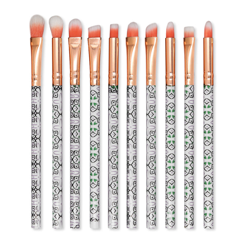10 Marble Pattern Makeup Brushes and Eyeshadow Tools