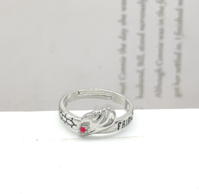 Geometric Circular Alloy Ring Jewelry