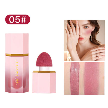 Long-Lasting Waterproof Liquid Blush Stick for Makeup