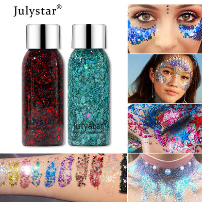 Body Gel Glitter European Style Eyeshadow Makeup