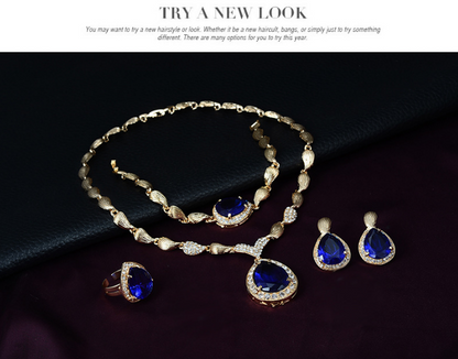 2018 Fashionable Statement Necklace and Earring Set