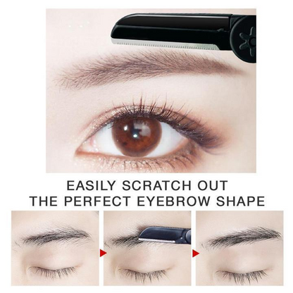 Safety Folding Eyebrow Razor Set for Beginners