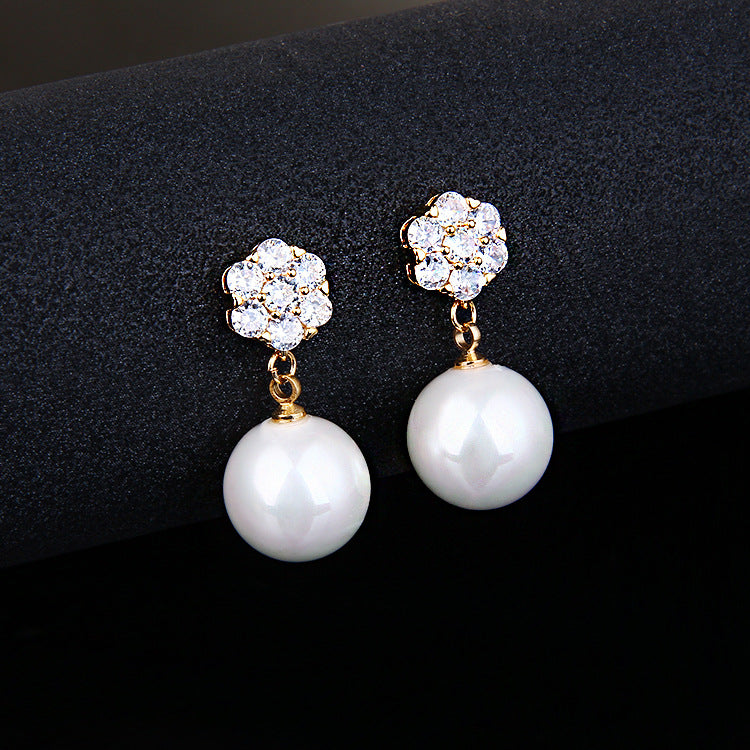 S925 Silver Long Star and Moon Asymmetric Earrings