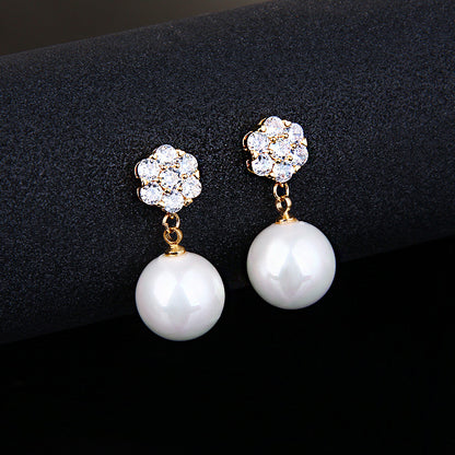 S925 Silver Long Star and Moon Asymmetric Earrings