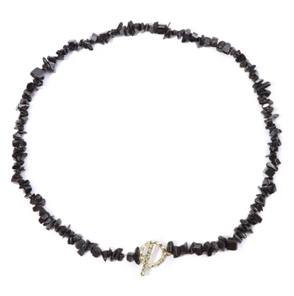 Natural Stone Bead Necklace