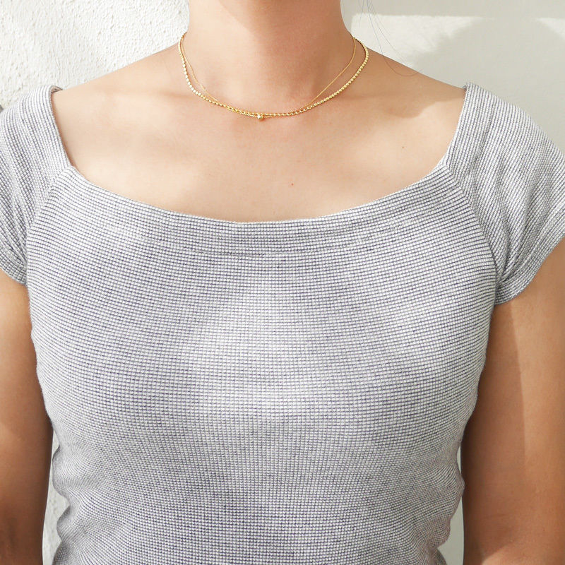 925 Silver Necklace - Minimalist Chic Style