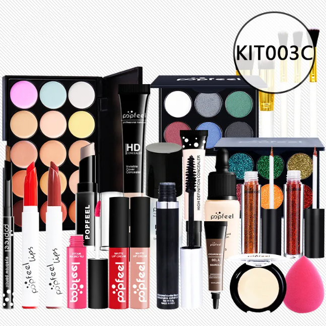 Beginner's Complete Makeup Set – Concealer, Eyeliner & Brow Pencil