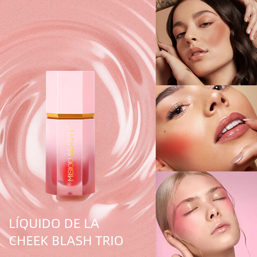 Long-Lasting Waterproof Liquid Blush Stick for Makeup