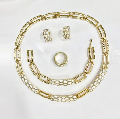 Korean Elegance Diamond Jewelry Set
