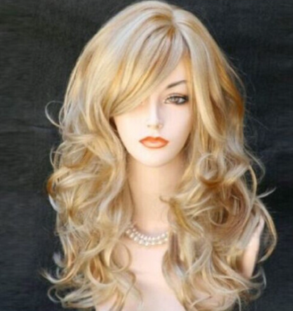 Realistic Wigs, Long Curly Hair, Wigs with Bob Cut