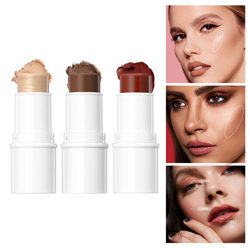 Double Head Blusher Stick for Natural Contour Makeup