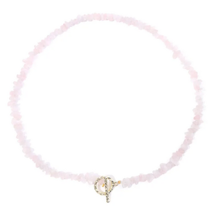 Natural Stone Bead Necklace