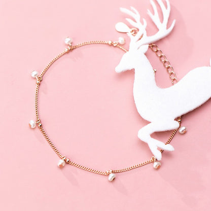 Elegant Pearl Bracelet in S925 Silver for Women