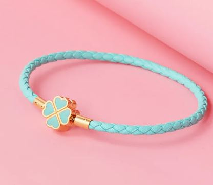 Four-Leaf Clover Lucky Bracelet