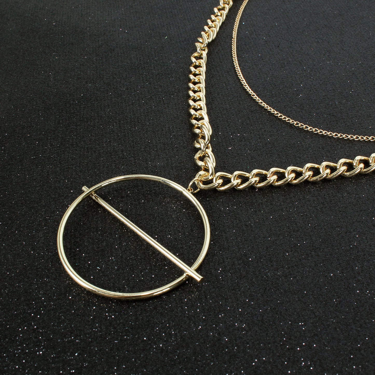Fashionable Retro Ethnic Style Layered Necklace