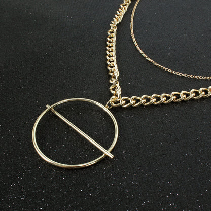Fashionable Retro Ethnic Style Layered Necklace